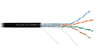 Витая пара NETLAN FTP кат.6 4 пары CU 305м. PE (EC-UF004-6-PE-BK)