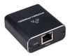 Разветвитель RJ-45/2xRJ-45 Cablexpert NCA-SP-03, черный (NCA-SP-03)