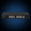 Коммутатор Falcon Eye FE-16FPG2S1, 16x100 Мбит/с, SFP 1x1 Гбит/с, SFP/uplink: RJ-45x2 (00-00330354)