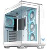 Корпус ASUS TUF GAMING GT502 HORIZON TG ARGB WHITE, Midi-Tower, без БП, белый