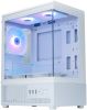 Корпус XASTRA Q300M 5ARGB-C6, Mini-Tower, без БП, белый