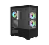Корпус Zalman CHRONIX V2 Black, Midi-Tower, без БП, черный