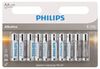 Батарейка PHILIPS Entry, AA, 1.5V, 10 шт