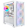 Корпус Ginzzu CL660, Midi-Tower, без БП, белый