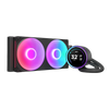 Жидкостное охлаждение NZXT Kraken Elite 280 RGB, 250 Вт, 2x140 мм