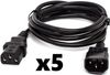 Кабель-удлинитель питания Filum IEC-320-C13-IEC-320-C14, 1.8 м