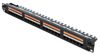 Патч-панель в шкаф 19" 1U, порты: 24xRJ-45 кат. 5e, Filum (FL-PP-5E24U1)