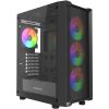 Корпус PowerCase Mistral EA19, Midi-Tower, без БП, черный