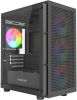 Корпус PowerCase Micro EM17, Mini-Tower, без БП, черный