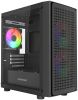 Корпус PowerCase Micro EM20, Mini-Tower, без БП, черный