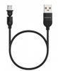 Кабель USB(Am)-Micro USB(Bm), 1.5 м, черный, Maxvi MC-19M (MC-19M)