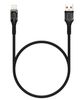 Кабель USB(Am)-Lightning 8-pin(M), 1 м, черный, Maxvi MC-33L (MC-33L)