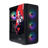 Корпус BaseTech eXtreme GFX-03 Anime Red Case, Midi-Tower, без БП, черный/разноцветный