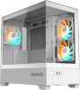 Корпус GIGABYTE C201 Panoramic ICE, Mini-Tower, без БП, белый