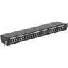 Патч-панель в шкаф 19" 1U, порты: 24xRJ-45 кат. 6, NETLAN (EC-URP-24-SE2)