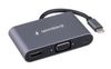 Док-станция Gembird UHB-D8, серый (UHB-D8)