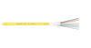 Кабель оптический одномодовый, 12 волокон NIKOMAX, 1 км (NMF-4IS-012S2L-YL-F001)