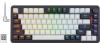 Клавиатура Redragon Ucal Pro, Bluetooth/Радиоканал/USB, черный/белый (72008)