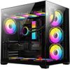 Корпус Bloody CC-122, Midi-Tower, без БП, черный