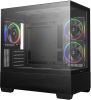 Корпус Deepcool CG380 3F, Mini-Tower, без БП, черный