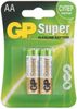 Батарейка GP Super, AA (LR06/15А), 1.5V, 2 шт
