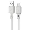 Кабель USB(Am)-Micro USB(Bm), 1 м, серый, HOCO Assistant X101 (X101)