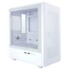 Корпус Ginzzu CL411, Mini-Tower, без БП, белый