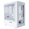 Корпус Ginzzu CL412, Mini-Tower, без БП, белый