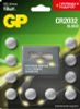 Батарейка GP Lithium, CR2032, 3V, 10 шт