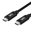 Кабель USB Type-C(M)-USB Type-C(M), 1 м, черный, Bion BXP-USB4V2-CMCM-010M (BXP-USB4V2-CMCM-010M)