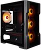 Корпус 1STPLAYER TRILOBITE T3-G, Mini-Tower, без БП, черный