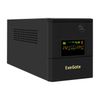 ИБП ExeGate Smart LB-2200.LCD.AVR.4SH.USB, 2200 В·А, 1.3 кВт, черный (EX299787RUS)