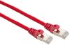 Патч-корд EKF SSTP, кат.6a, 1 м, RJ45-RJ45, красный (TRCS-6ASF-LSH-1M-RD)
