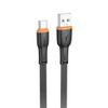 Кабель USB(Am)-USB Type-C(M), 1 м, черный, Borofone BX118 (BX118)