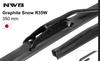 Щетка стеклоочистителя каркасная NWB Graphite Snow R35W 35 см, 14", зимняя