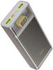 Портативный аккумулятор (Powerbank) Hoco J103A, 20000 мА·ч, серый/прозрачный