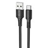 Кабель USB(Am)-USB Type-C(M), 1 м, черный, Borofone BX116