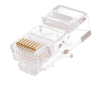 Коннектор RJ-45 8P8C cat. 5e NETLAN (EC-UP8P8C-5E-003-TR-100)