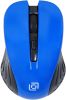 Мышь Oklick 545MW, USB, черный/синий (368630)