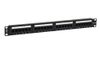 Патч-панель в шкаф 19" 1U, порты: 24xRJ-45 кат. 5e, Maxicord MC-PP24-5-U1 (MC-PP24-5-U1)