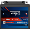 Мото аккумулятор VEKTOR Plus VT 1207.2 (YTZ7S)