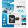 Карта памяти microSDHC Apacer 256Gb Class 10 UHS-I U3 (AP256GMCSX10U8-R)
