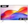 Телевизор 40" BBK 40LEM-1042/FTS2C, 1920x1080, белый