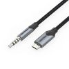 Кабель USB Micro(Bm) Jack 3.5mm(M), 1 м, Vention BDGB