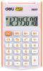 Калькулятор карманный DELI E39217/OR, 8-разрядный