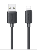 Кабель USB(Am)-Lightning 8-pin(M), 1 м, черный, USAMS US-SJ689 (SJ689USB01)