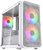 Корпус PowerCase Mistral Micro A3W ARGB V2, Mini-Tower, без БП, белый