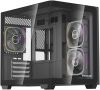 Корпус PowerCase Vision Micro M5B, Mini-Tower, без БП, черный