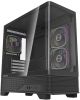 Корпус PowerCase Vision Micro M6B, Mini-Tower, без БП, черный