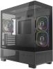 Корпус PowerCase Vision Micro S3B, Mini-Tower, без БП, черный